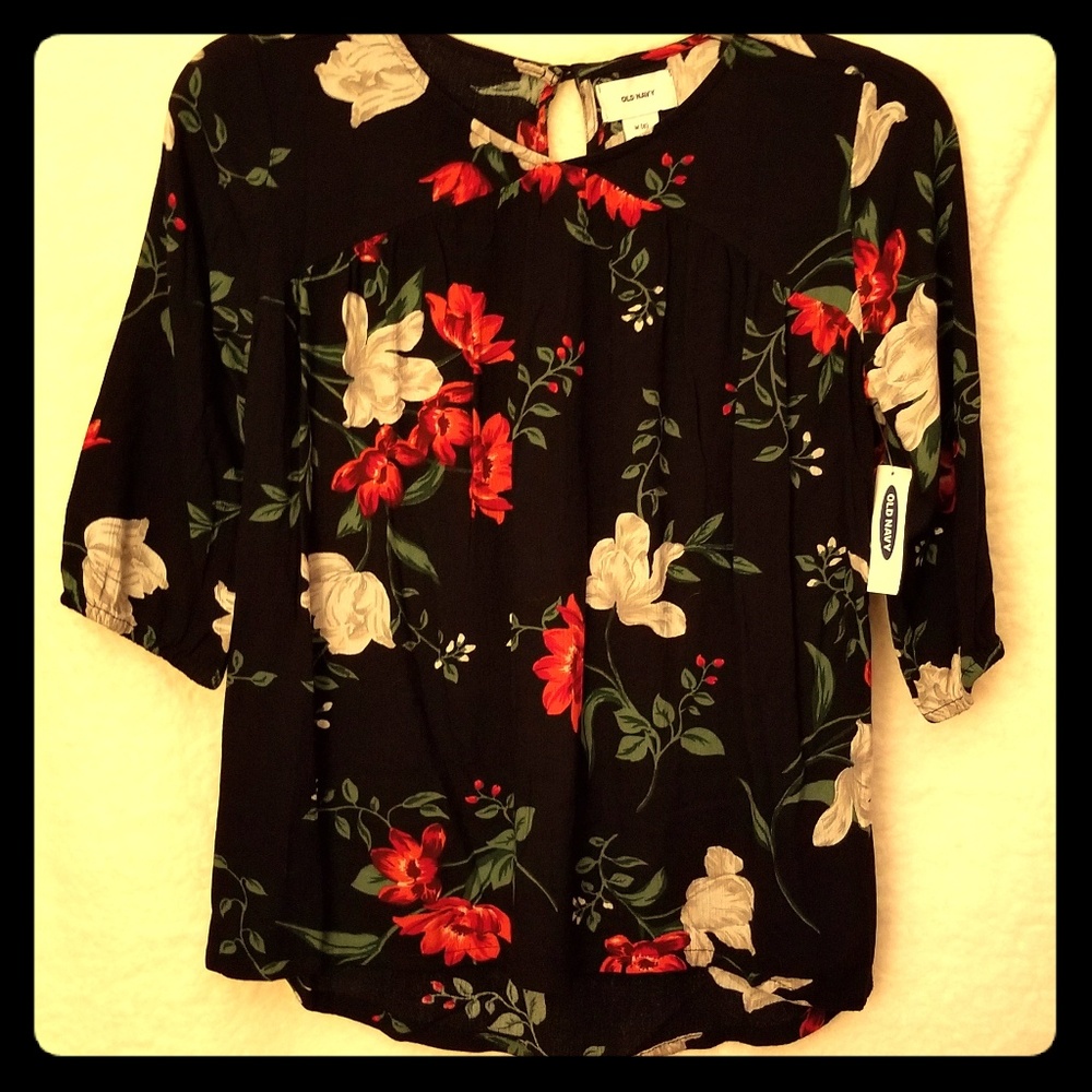 Old Navy Dressy Floral Shirt
